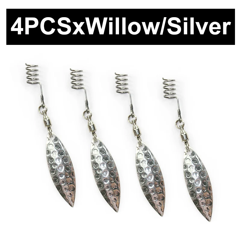 4pcs x willow silver