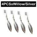 4pcs x willow silver