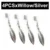 4pcs x willow silver