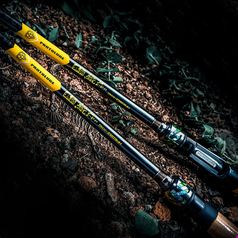 ECOODA-caña de pescar con señuelo, 2022/1,98/2,1/2,4 m, XF/F/MF + acción 2 piezas, WT 3-28g, caña de fundición giratoria, novedad de 2,7 - imagen 4