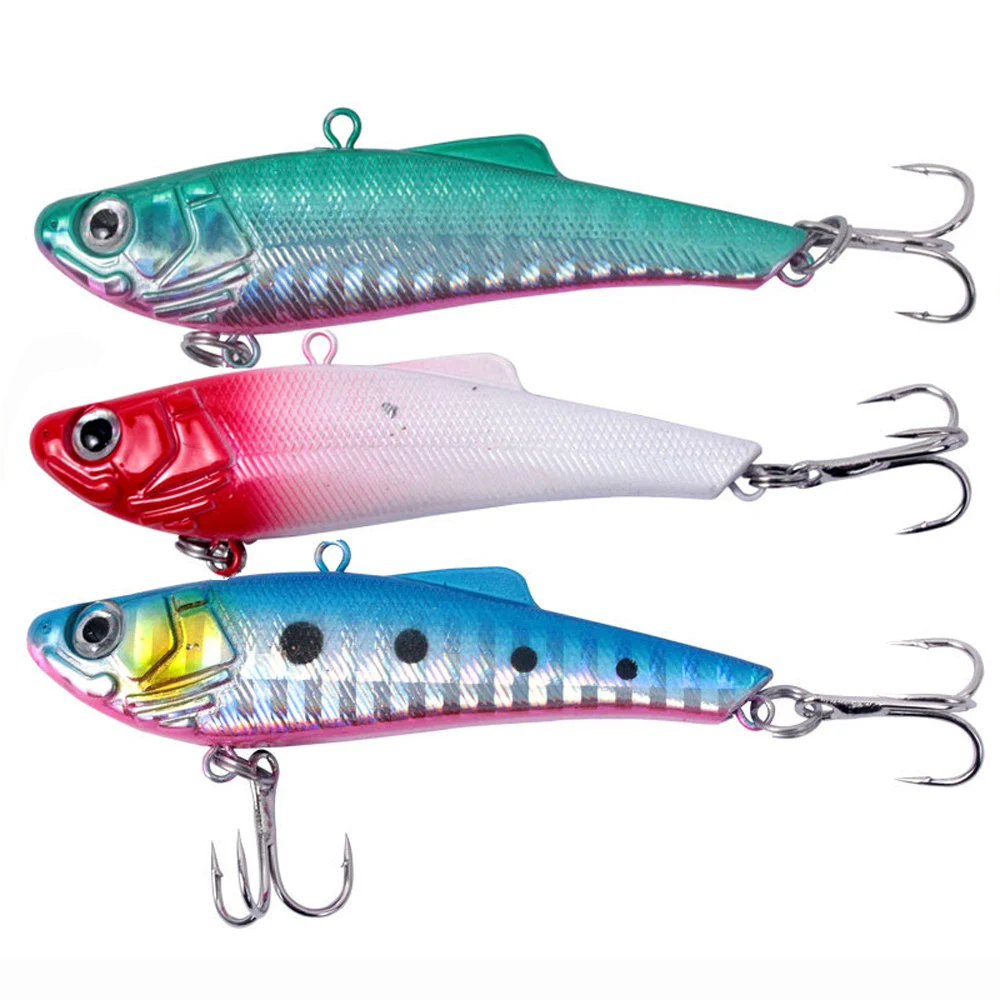 Señuelo de Pesca de plomo Isca VIB, cebo duro Wobbler de 85mm y 6,3G, Crankbait Artificial, lápiz para Pesca de lubina y buceo, 1 unidad
