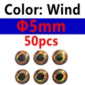 5mm wind 50pcs