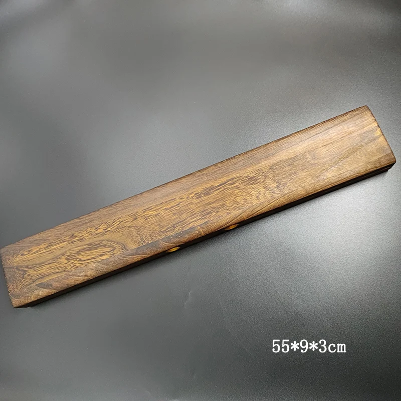 Caja de aparejos de pesca de 55x9x3cm, caja de almacenamiento pintada de madera para flotadores de pesca Balsa, accesorio de pesca de carpa B547 - imagen 3