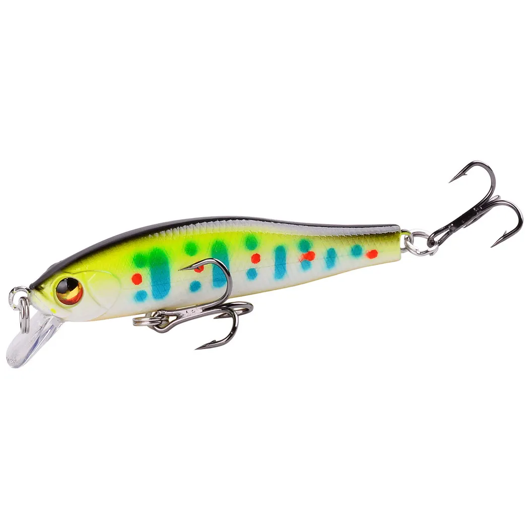 Señuelo de pesca de pececillo que se hunde, Wobbler, aparejos de pesca de lubina, 7cm, 6g, accesorios de pesca, señuelos de agua salada, curricán, cebo japonés, 8 unidades - imagen 5