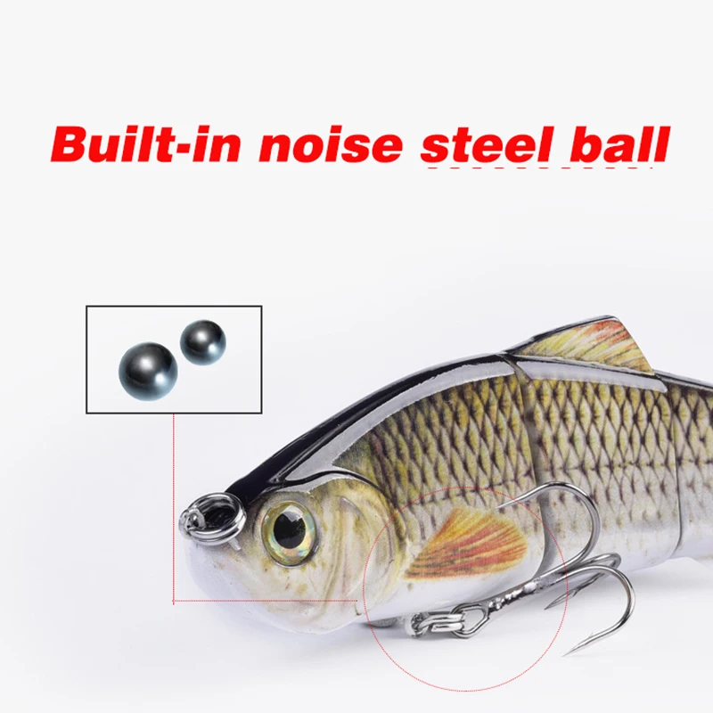 DORISEA-Señuelos de Pesca, 1 unidad, 12cm/15cm/25cm, ojos 3D que se hunden, Wobblers, Swimbait, cebo Artificial duro, señuelo de pesca de lubina, Crankbai