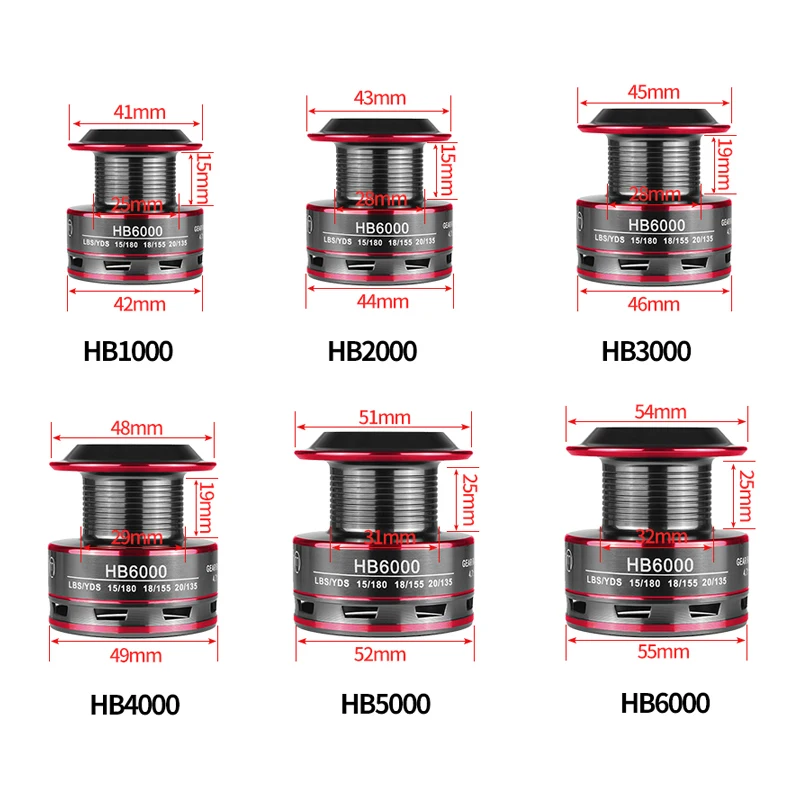 Mosodo-carrete de pesca giratorio, bobina de línea metálica de 8KG, mango de acero inoxidable, 1BB 12 +, para pesca en agua salada, rueda izquierda y derecha - imagen 5