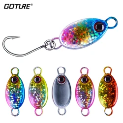 Goture Micro Jig Metal – Señuelo para lubina, trucha, perca, lucio