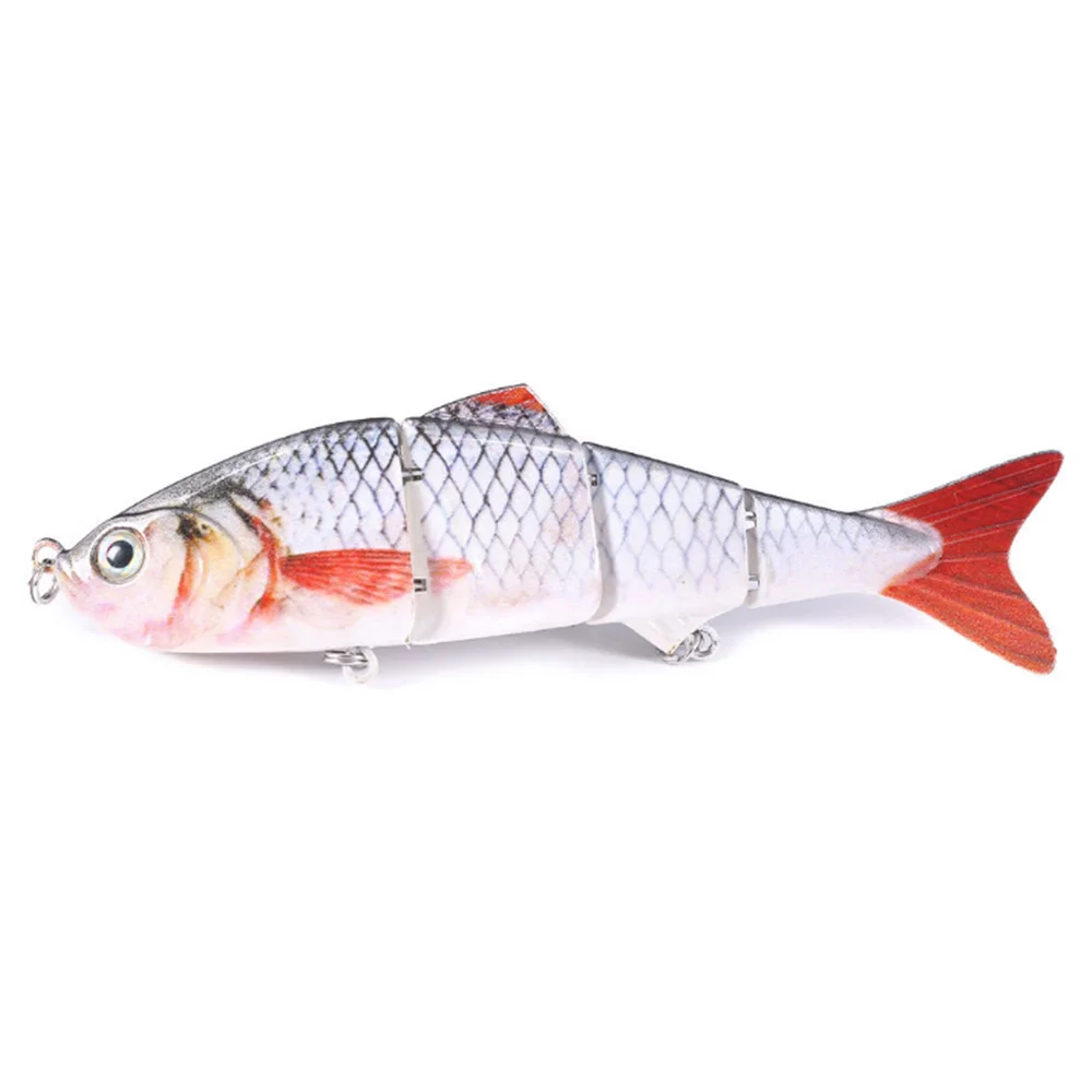Señuelo de pesca Wobblers que se hunden, secciones multiarticuladas, cebo duro Artificial, Swimbait, herramientas de pesca de carpa, 1 Uds., 12cm, 16,6g - imagen 5