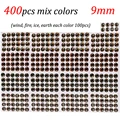 9mm  400pcs mix