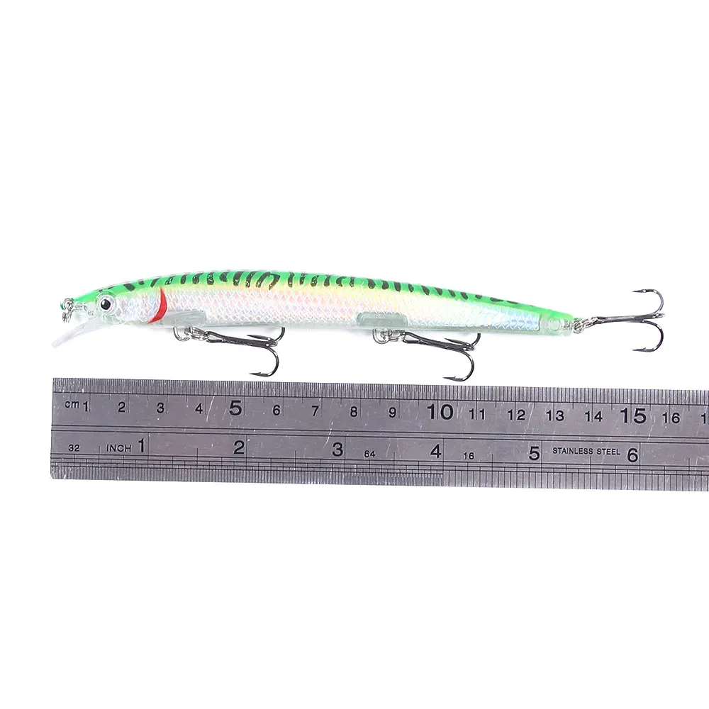 13,5 cm 15,5g señuelo de pececillo grande flotante Señuelos de Pesca de Mar cebo duro Pesca Artificial Pesca de Mar Wobblers Crankbait - imagen 3
