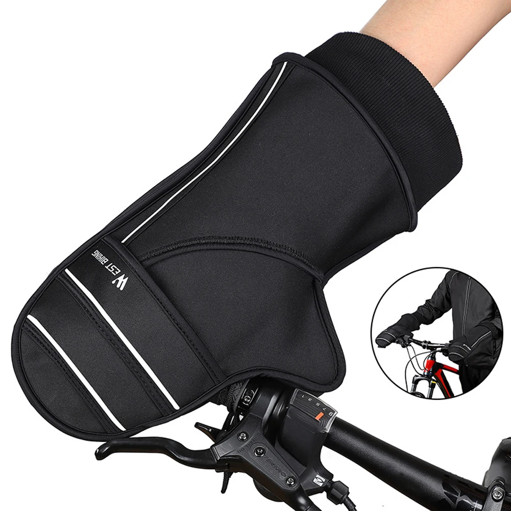 Manténgase cálido y concentrado mientras anda en bicicleta con esta mitteno elegante y funcional