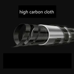 Olta Caña de pescar carbono ultraligera telescópica