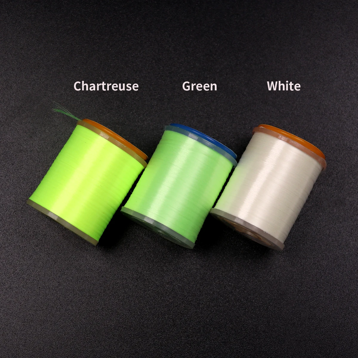 Wifreo-hilo luminoso para atar moscas, 2 piezas, 150D, hilo para anzuelo de pesca nocturna, material para atar moscas que brilla en la oscuridad - imagen 4