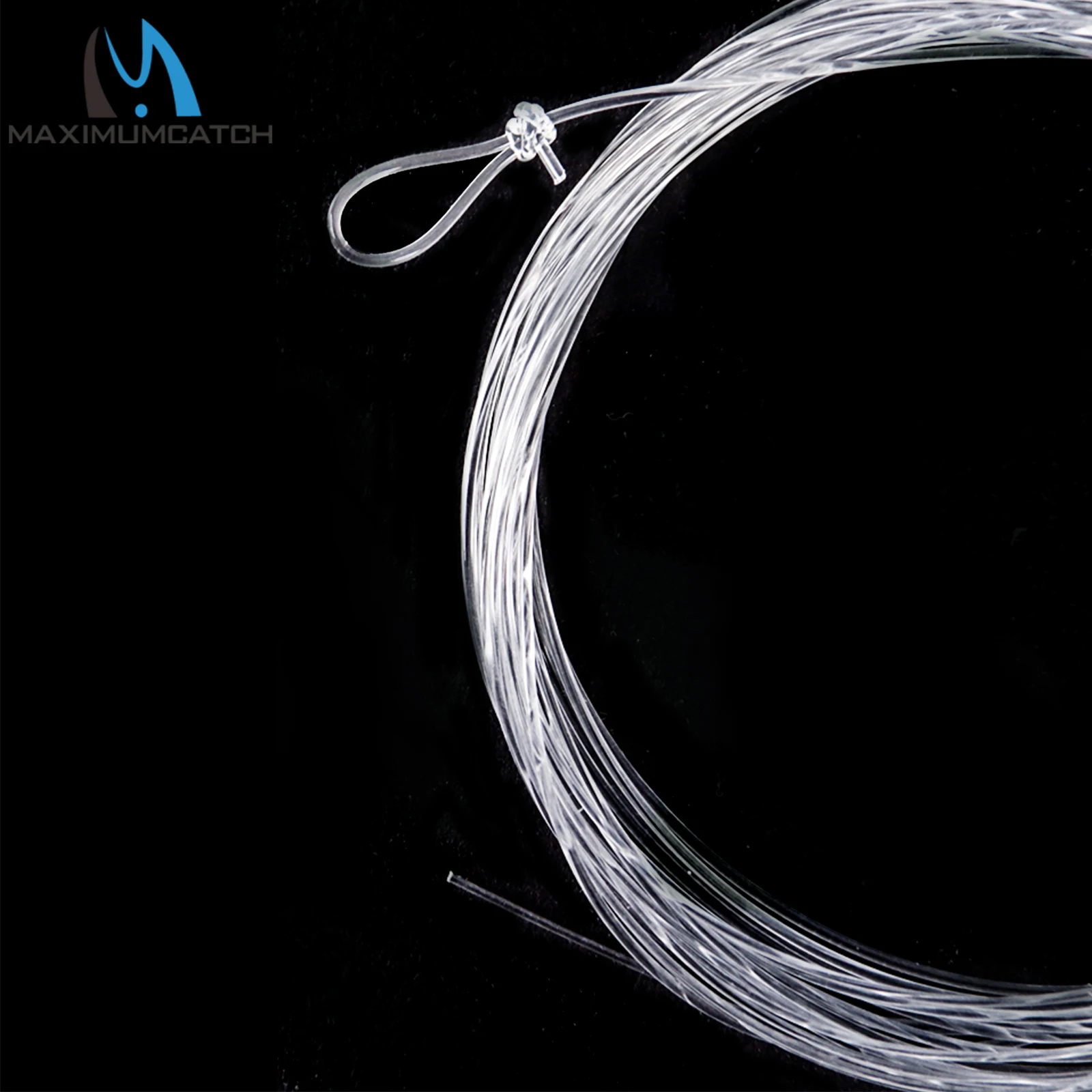 Maximumcatch-sedal de pesca con mosca, líder cónico de agua salada, 10 pies, 10-30LB, con bucles, Color transparente, 6 uds. - imagen 4