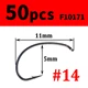 50pcs size 14