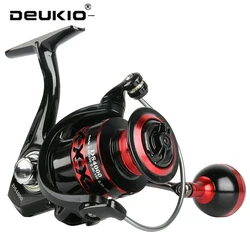 DEUKIO Carrete Baitcaster 13Kg – 2+1 rodamientos, ratio 5:1