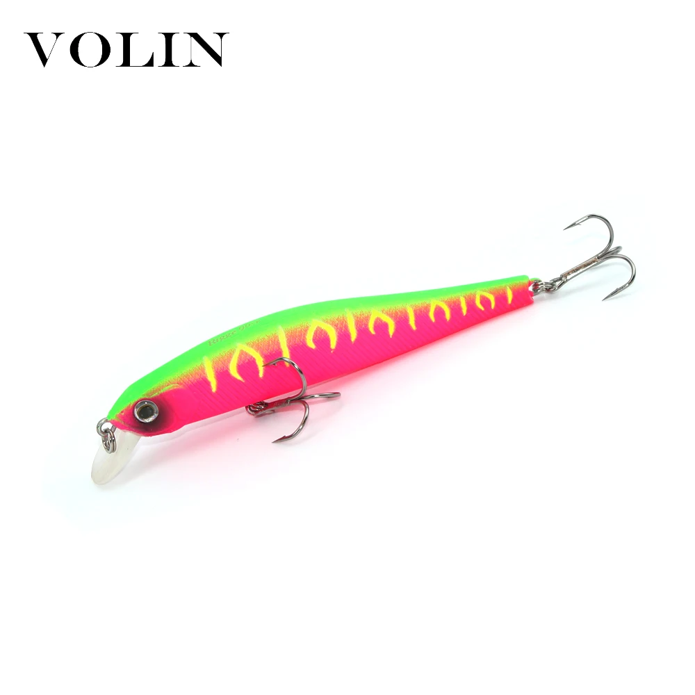 VOLIN nuevo modelo magnético duro pesca Wobbler 90mm 10g Minnow cebo Artificial Swimbait para Lucio perca lubina - imagen 3