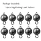 10g lead sinkers