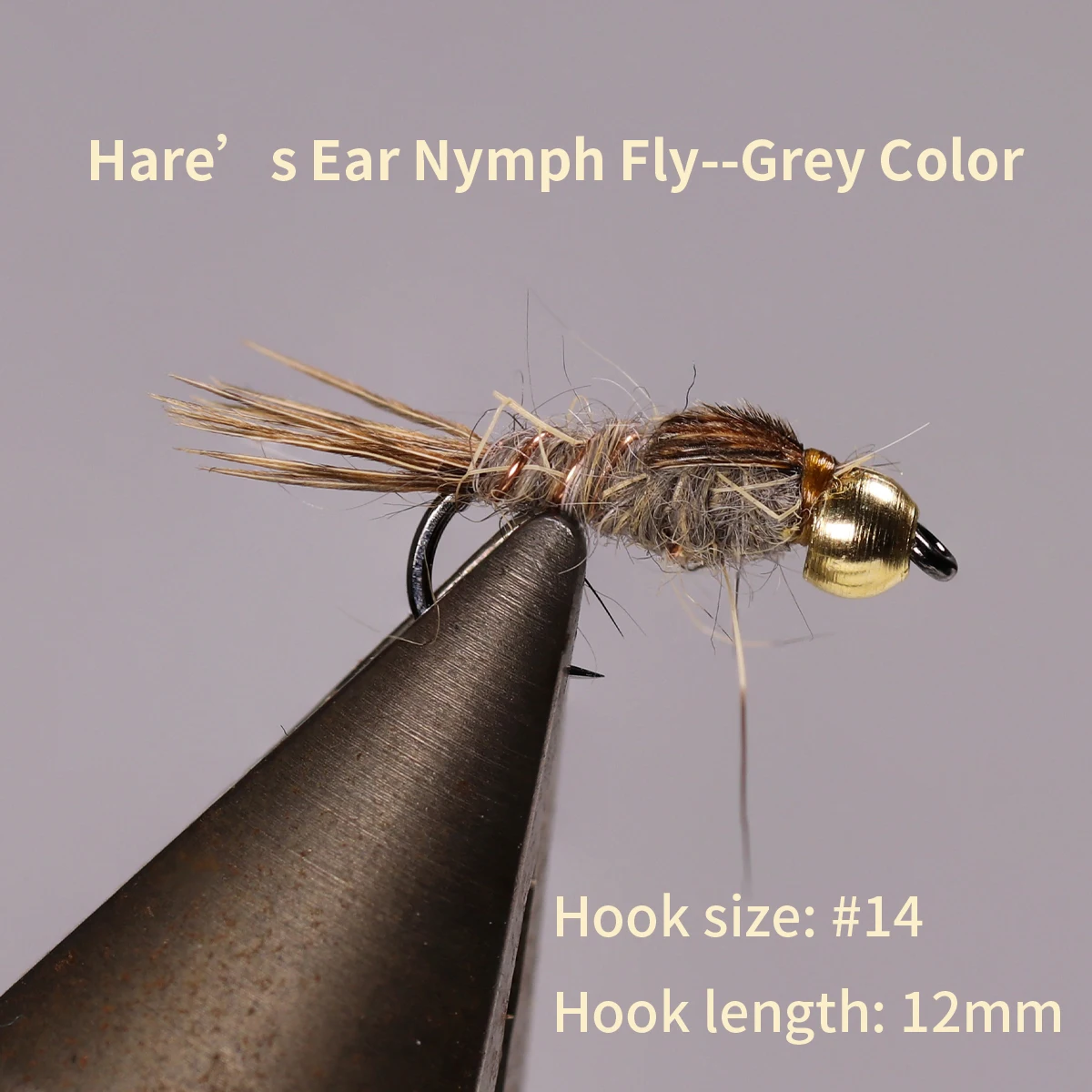 Wifreo 10 Uds cabeza de cuentas Hares oreja Ninfa mosca cola de faisán cebo de ninfa Artificial señuelos de trucha pesca con mosca - imagen 3