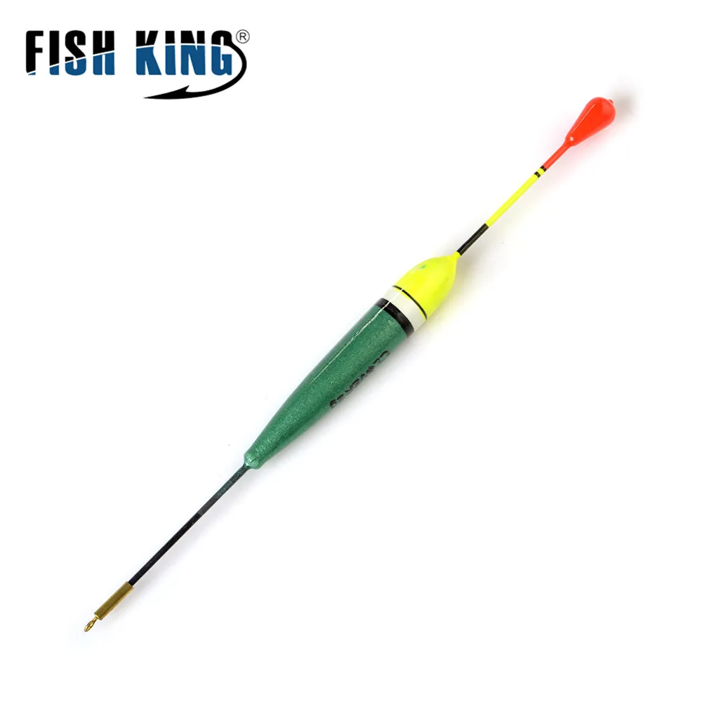FISH KING-boya Vertical larga para Pesca de carpa, 10 unids/lote, 2g, 4g, 5g - imagen 4