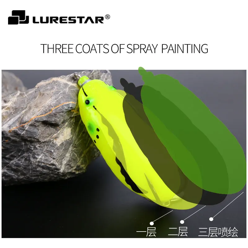 Señuelos de pesca de rana de goma grande, molde japonés de 28g y 85mm con peso de equilibrio, cuchara, señuelo de cabeza de serpiente, cebo Artificial flotante pe - imagen 5