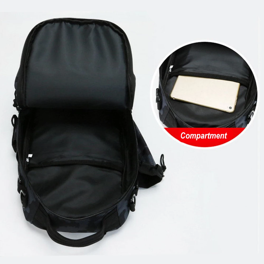 Bolsa de pesca al aire libre para hombre, mochila de Camping, escalada, caza, Trekking, impermeable, viaje táctico, señuelo de pesca, caja de aparejos de caña - imagen 5