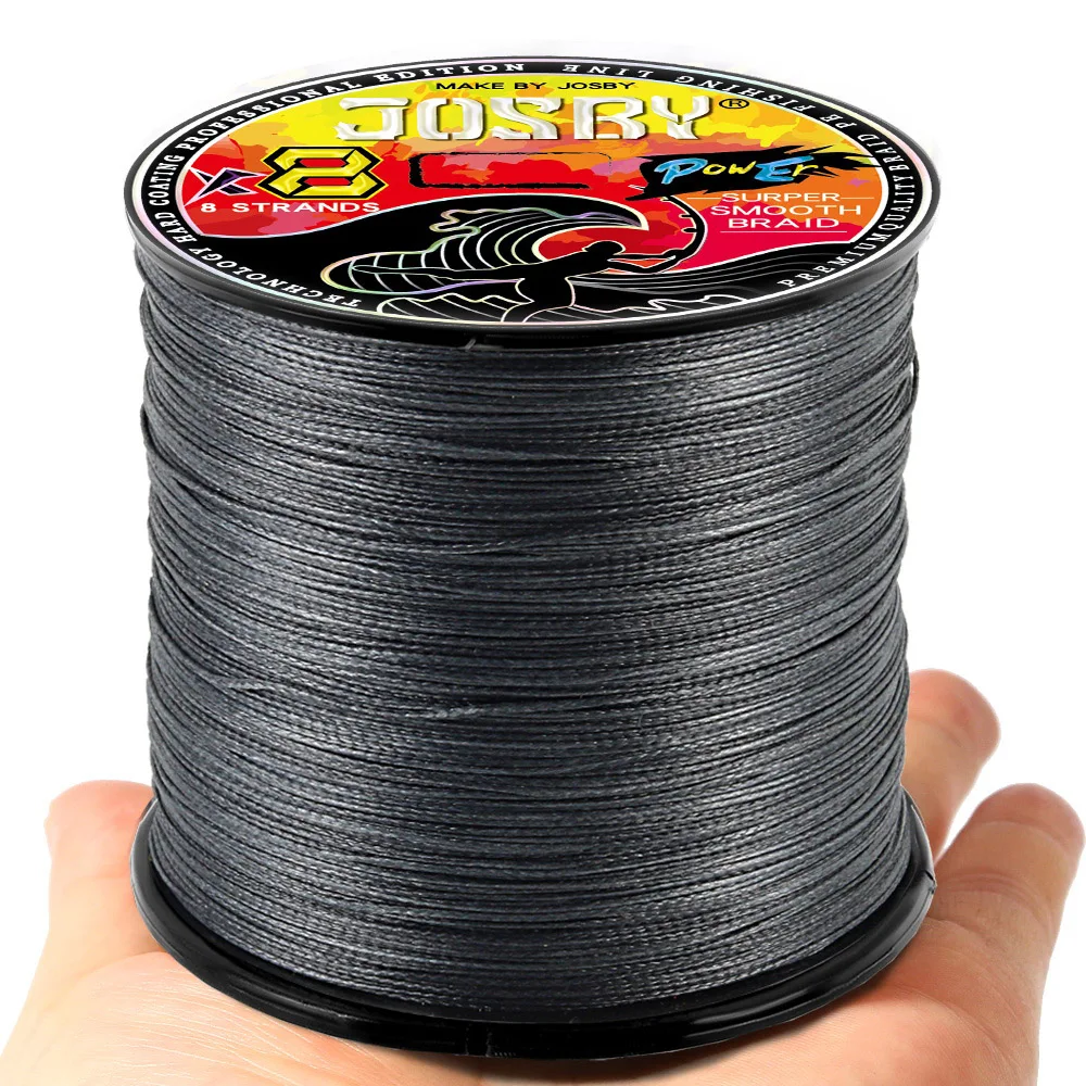 JOSBY-sedal de pesca de 4/8 hebras, 300M, 500M, multifilamento japonés, 100%, PE 2021, accesorios superfuertes, aparejos resistentes - imagen 2