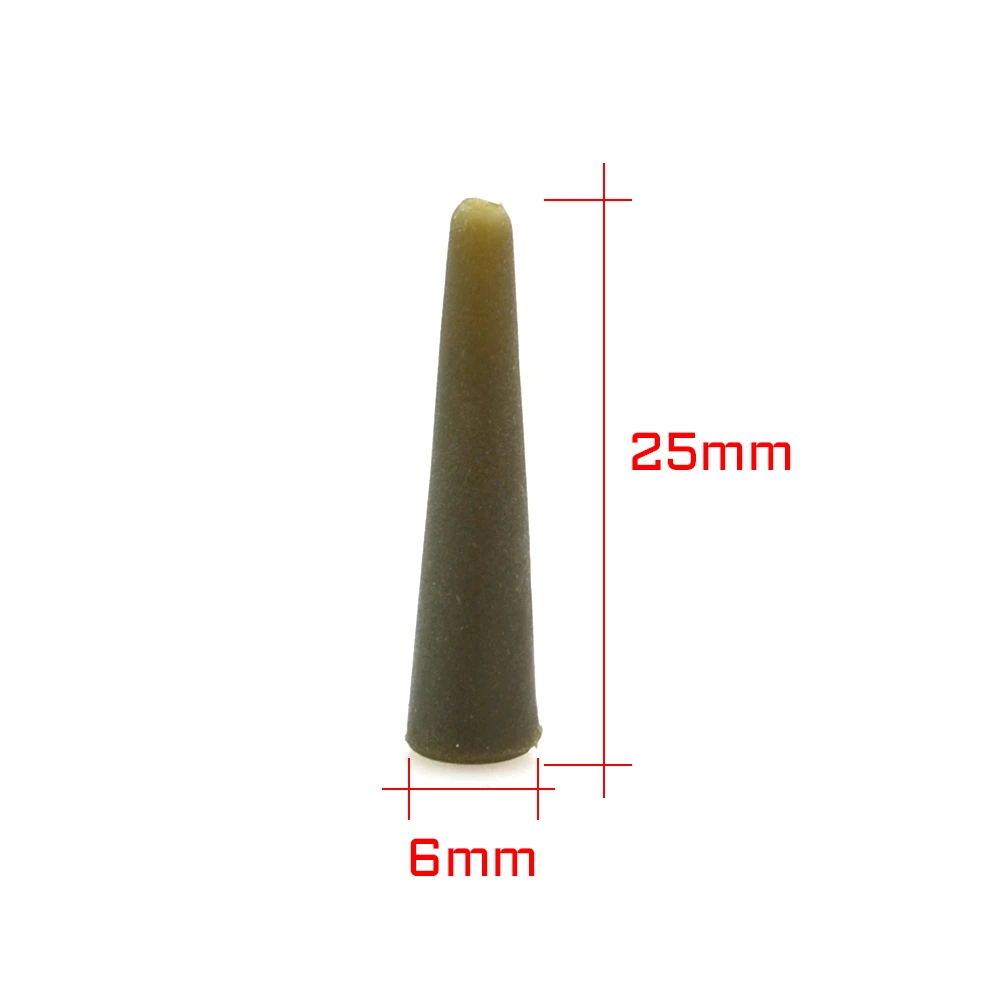 Cola de goma para clips de plomo con giratorio – Tubo terminal carpa - imagen 3