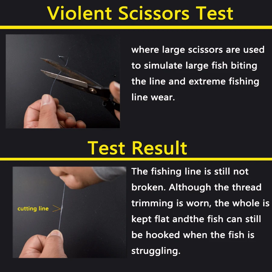 Línea de pesca trenzada de 4 hebras, 500m, superfuerte, multifilamento japonés Multicolor, PE, 10lb, 20lb, 30lb, 45lb, 55lb, 65lb, 100lb - imagen 4