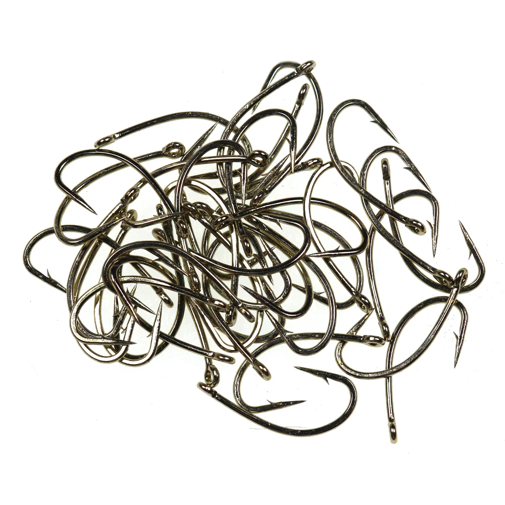 ICERIO 100PCS Anzuelo de pesca con mosca Ninfa Scud Midge Caddis Anzuelos para atar moscas