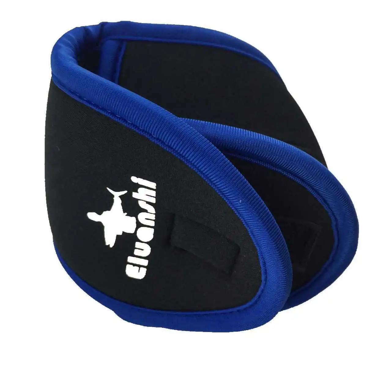 ELUANSHI-funda protectora de neopreno y nailon, bolsa para carrete de mosca giratoria, caja de bolsillo para señuelo de pez, pesca de carpa, azul - imagen 5