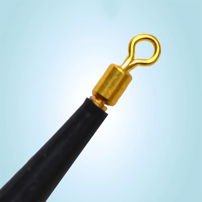 Adaptador de apoyo para flotador de Pesca, balsa giratoria de cobre para roca, rotación de lanzamiento, suministros de Pesca de carpa marina, accesorios, productos, 1000 Uds. - imagen 3