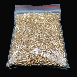 Conectores y anillos giratorios de oro para pesca en línea principal