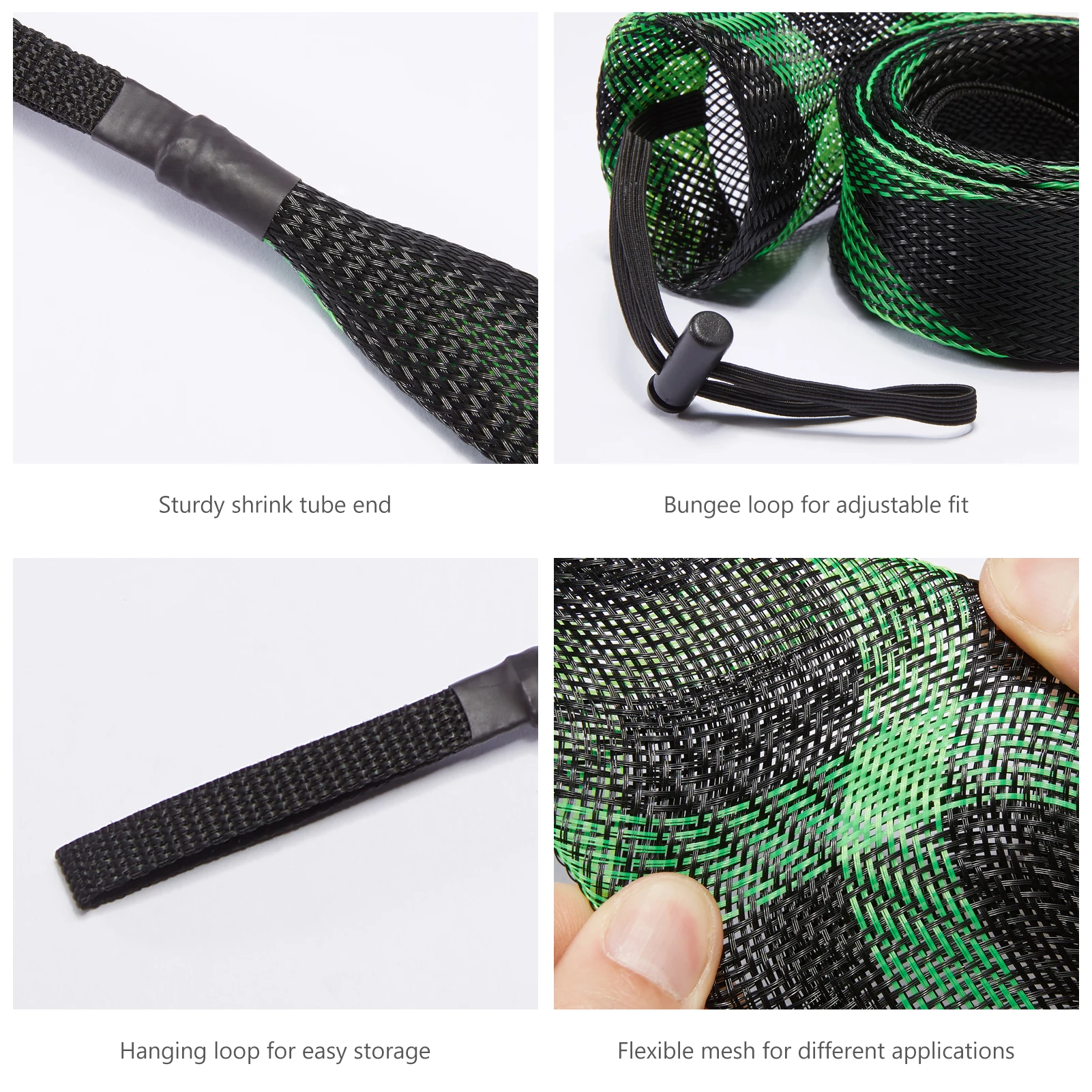 Bassdash Funda para caña de pescar – Hasta 7.5 pies - imagen 3