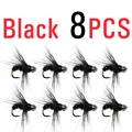 Black 8pcs