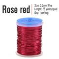 1pcs  Rose red