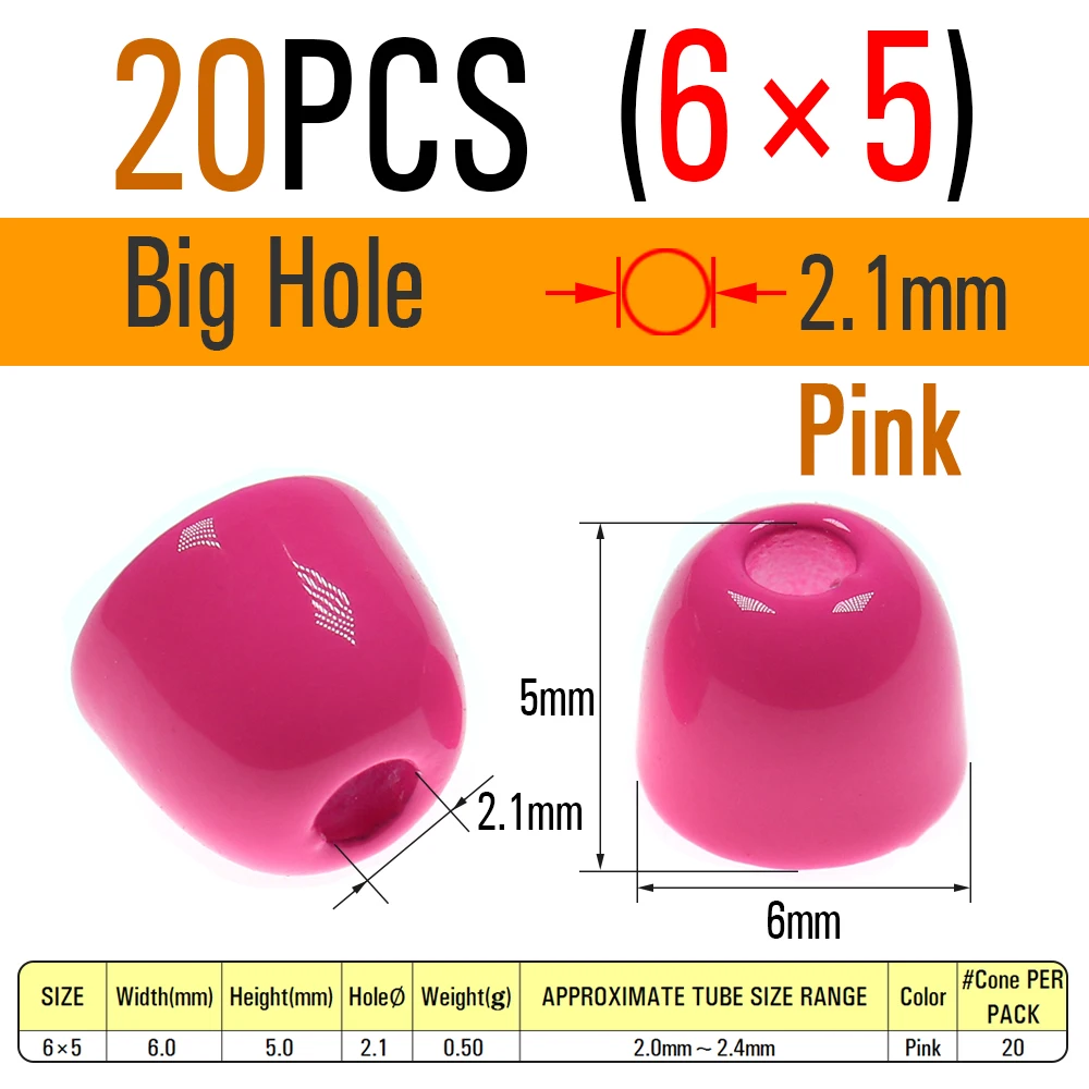 L Hole 6X5 Pink