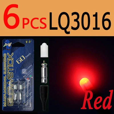 6PCS  LQ3016 Red