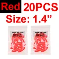 20pcs red S