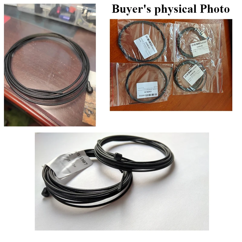 Cable de freno de bicicleta, Cable de cambio, Cable de acero, Cable de freno, transmisión de velocidad, accesorios para derailer, 2100mm, 1550mm, 1700mm, 1100mm - imagen 5
