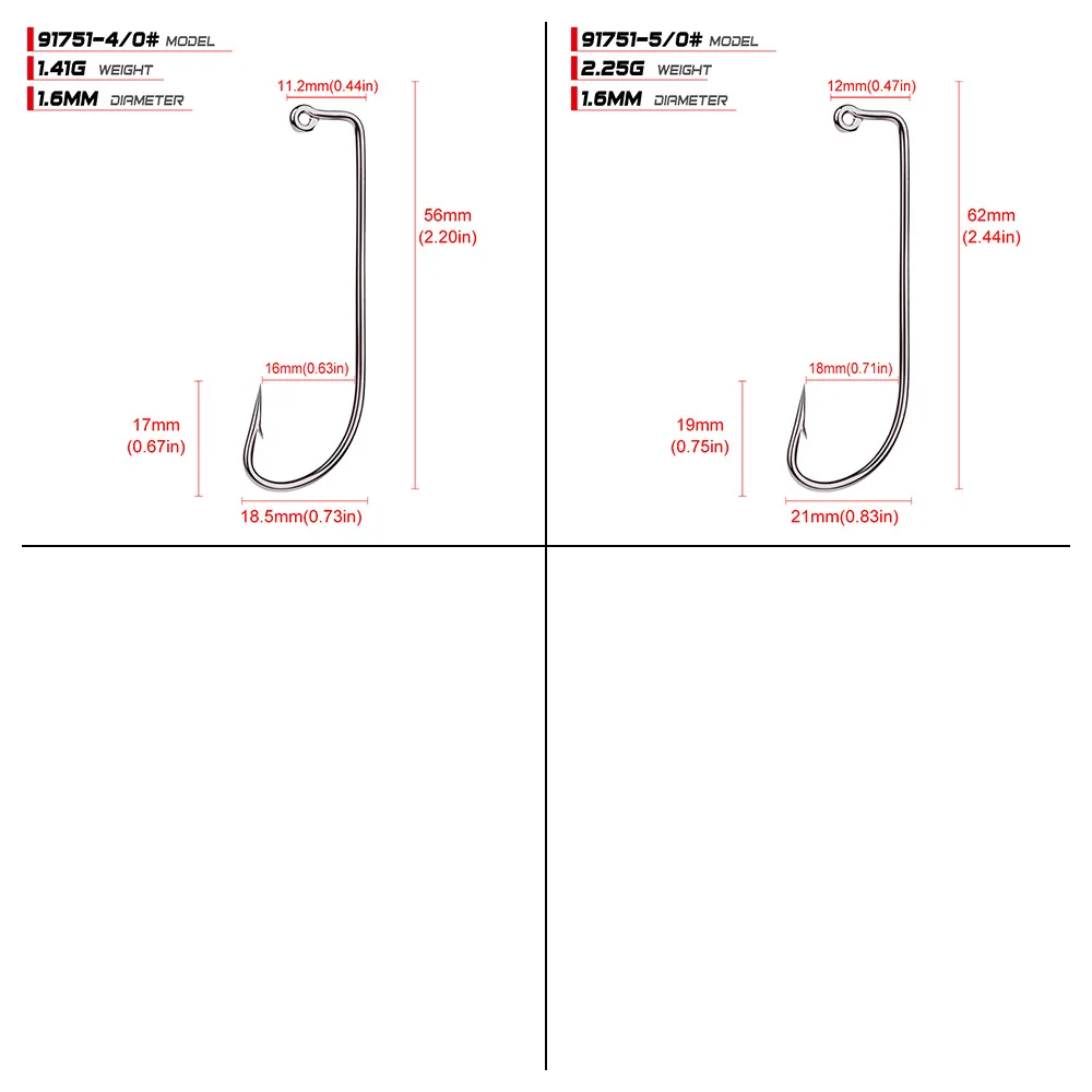 Anzuelos circulares de pesca, accesorios de pesca de acero de alto carbono, 100 unidades - imagen 5