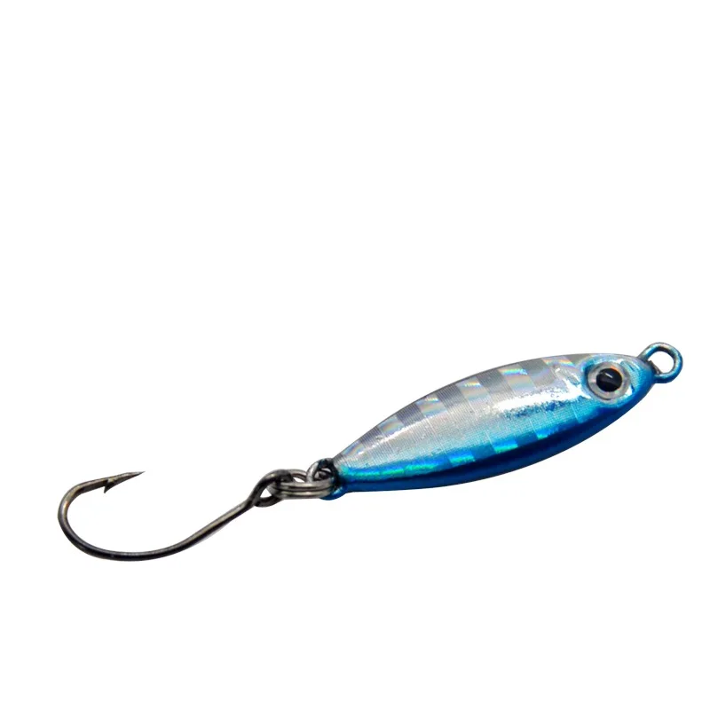 Señuelo de pesca pequeño Jigs Shore Cast, 3g, 5g, océano, cucharas de captura de agua dulce, Culter Bass. Señuelos artificiales, 1 pieza en oferta - imagen 3