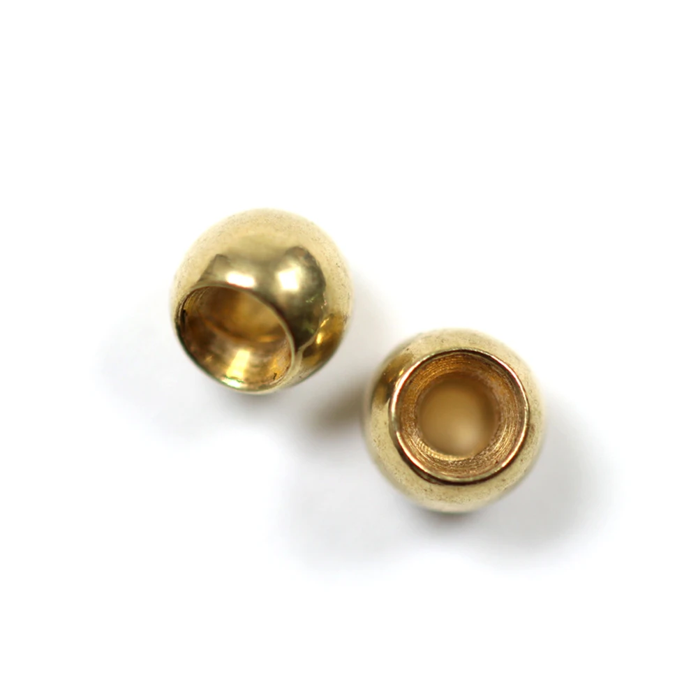 ICERIO-Cuentas de latón para atar moscas, materiales de atado de moscas, ninfa, Streamer Bugs, 50 unidades - imagen 4