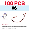 100pcs Size 6
