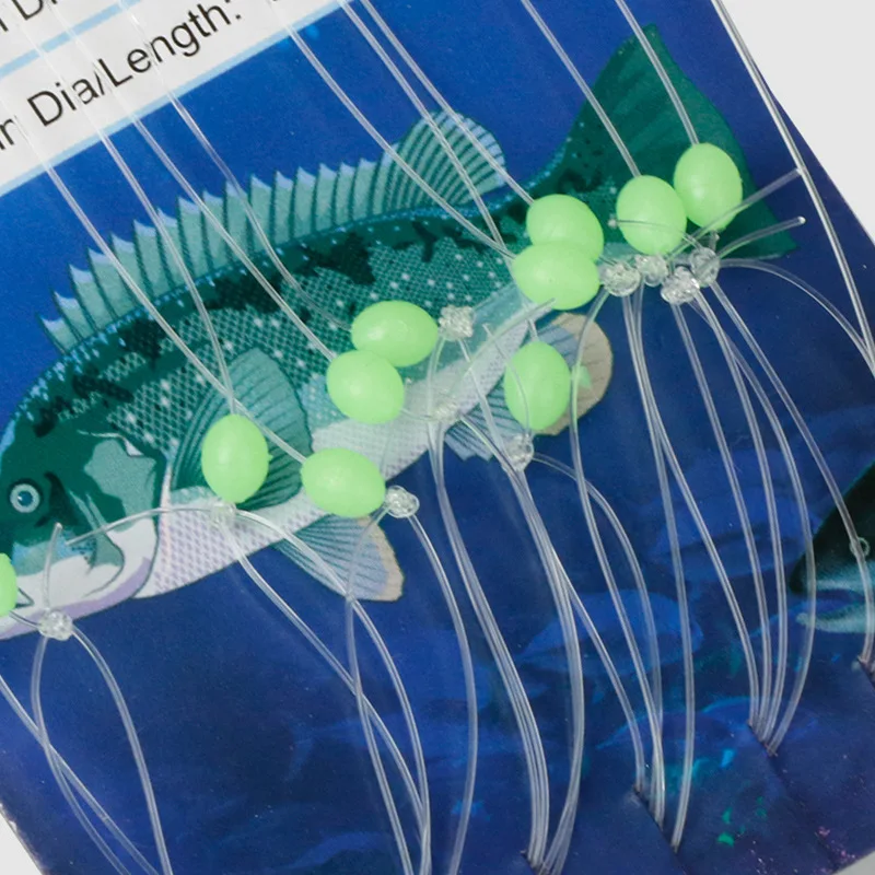 Anzuelos coloridos imitación piel de pescado para pesca marítima - imagen 4