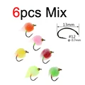 6pcs Mix Color