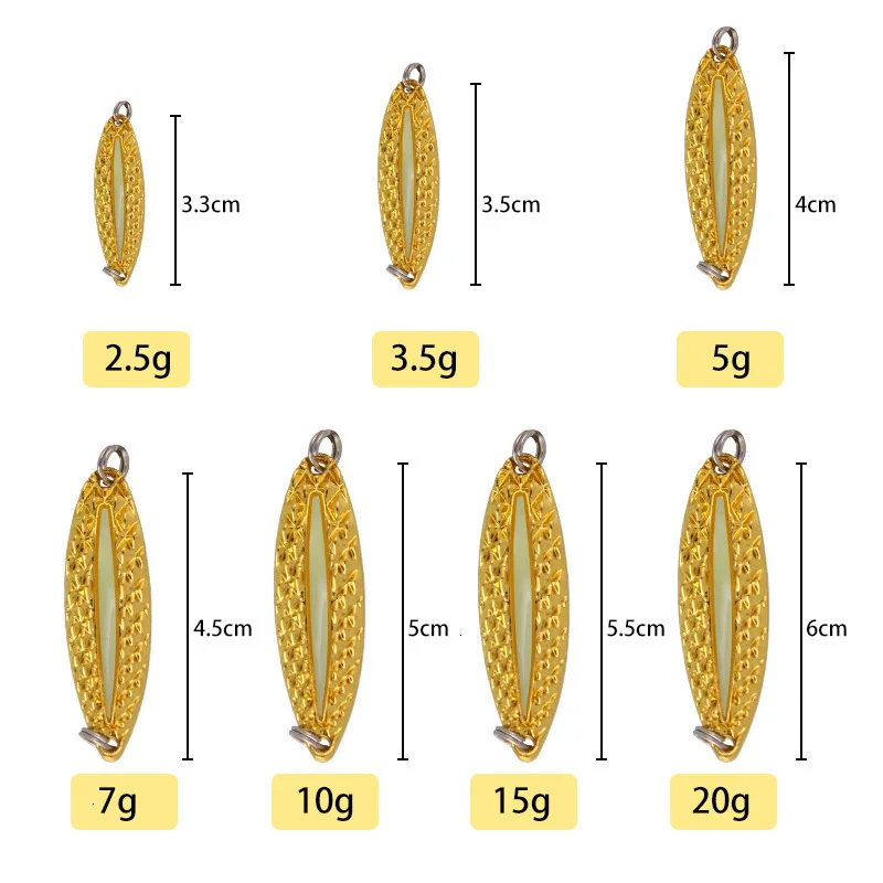 Señuelos De Pesca De lubina, anzuelos De 2019-2,5g, plantilla De Metal Artificial Isca, articulados De Pesca De agua salada - imagen 4
