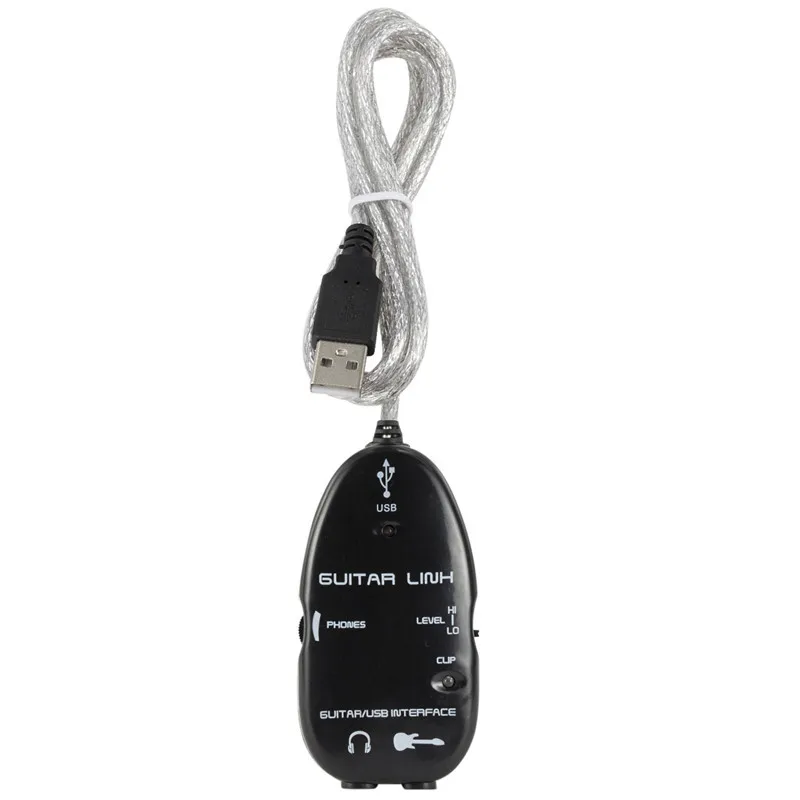 Gran oferta Cable de Guitarra adaptador de interfaz de enlace USB de Audio MAC/PC accesorios de grabación de música para reproductores de Guitarra regalo al por mayor - imagen 3