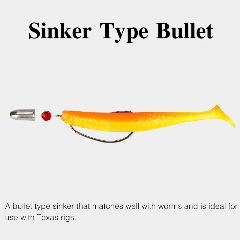 TSURINOYA-plomos de pesca de acero de tungsteno, 1,7g, 3,5g, 5,25g, 7,0g, accesorios de cabeza plomada, señuelo suave, aparejos de pesca - imagen 4