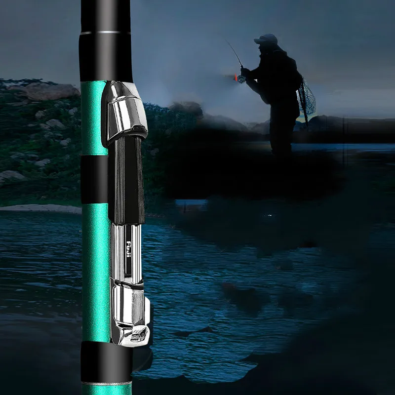 Caña de pescar telescópica de carbono 40T, poste giratorio de sección larga, 5,3 m, 6,3 m, 7,2 m, 8,1 m, Olta de pesca frontal - imagen 4